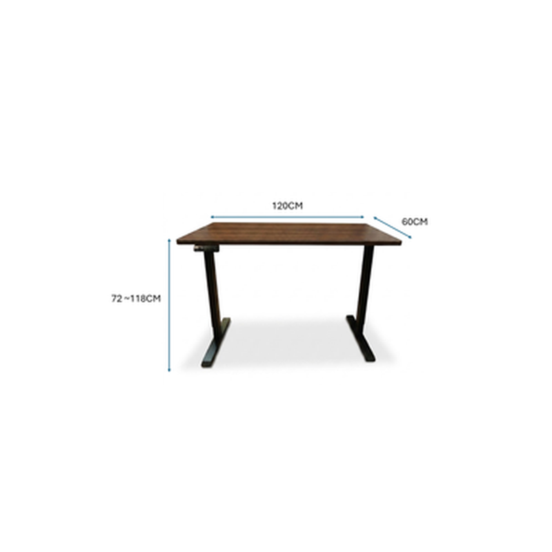 DHEP Adjustable Electic Desk Brown Color IRUMA (BROWN)-image 6