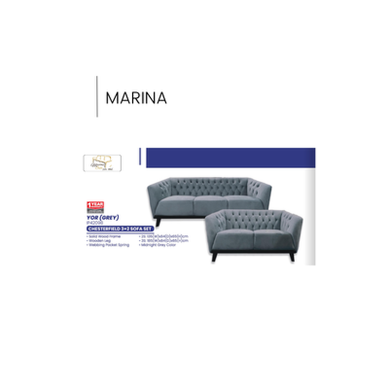 MARINA SOFA Sf 3+2 Sofa Set YOR-image 4