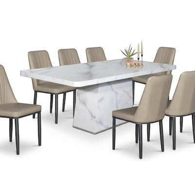 ND Ml Rec140x80cm 1+6 Marble Beige Color NARA (BEIGE)