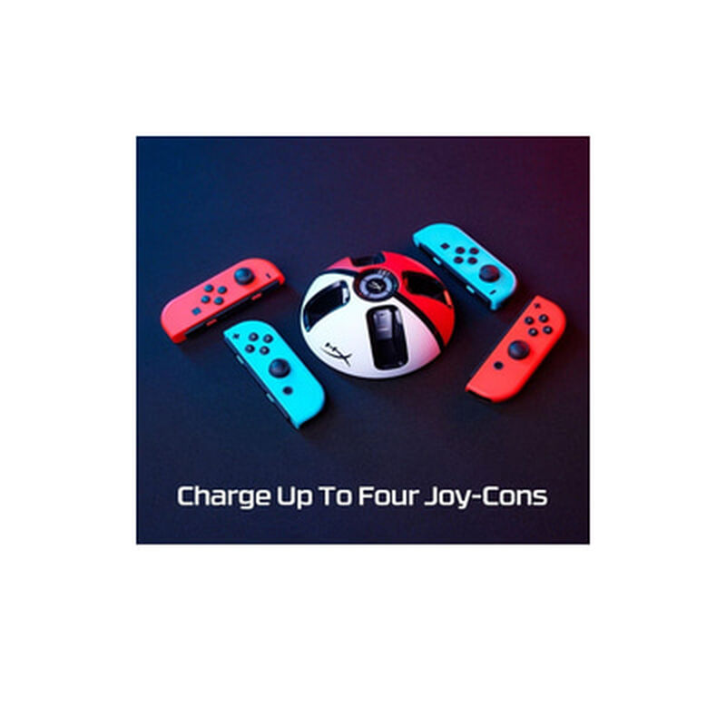 HYPER X Nintendo Switch (4 Charg) Hyperx Chargeplay Quad 2 6Y2G7AA-image 7