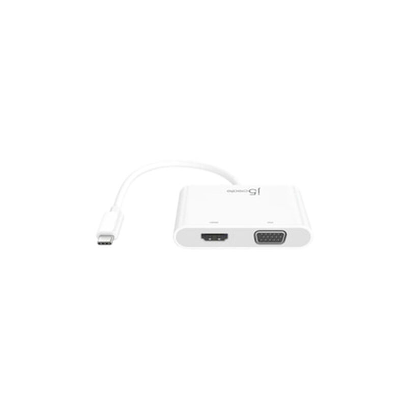 J5CREATE Usb-c To Vga+hdmi Usb3.0+pd Adapter JCA175-image 3