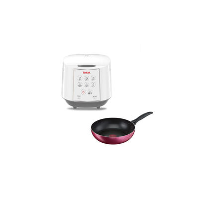TEFAL Rcooker 1.8l+ Frypan 26cm RK7321+B2240596