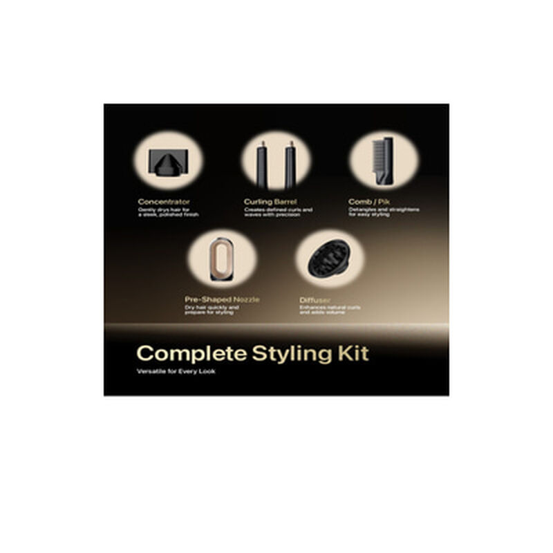 FABER Hair Styler Gift Set FHD AURA G1505BK-image 8