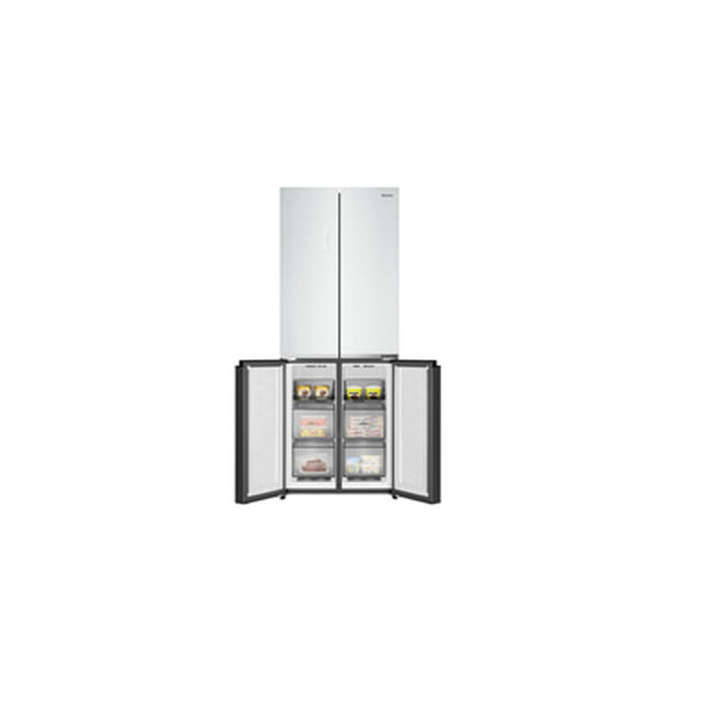 HISENSE 4 Door Fridge 600l (white Glass) RQ648N4AWU-image 3