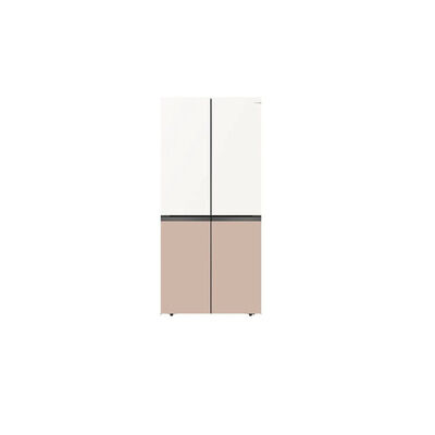 HISENSE 4 Door Fridge 720l (white+khaki Glass) RQ768N4AW-KU