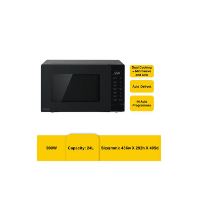 PANASONIC Microwave Oven Grill 24l NN-GT35NBMPQ