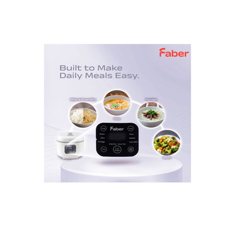 FABER Digital Rice Cooker 1.5l Low Sugar FBR-FRC K15-LS-image 5