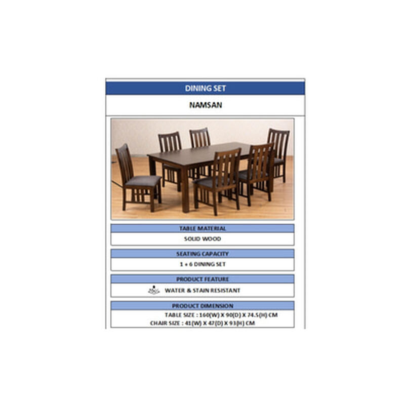 Wt 160x90cm 1+6 Solidwood NAMSAN-image 2