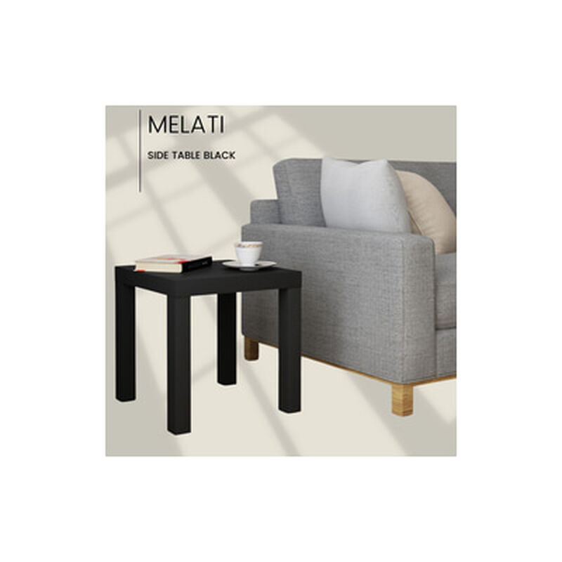 Side Table Black MELATI-image 1