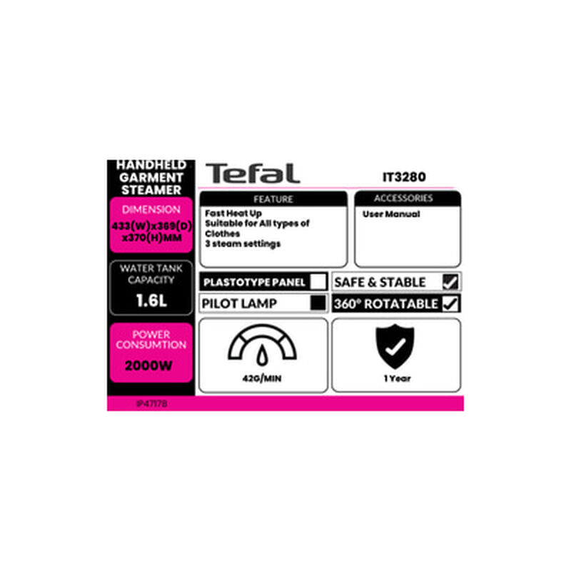 TEFAL Garment Steamer IT3280-image 10
