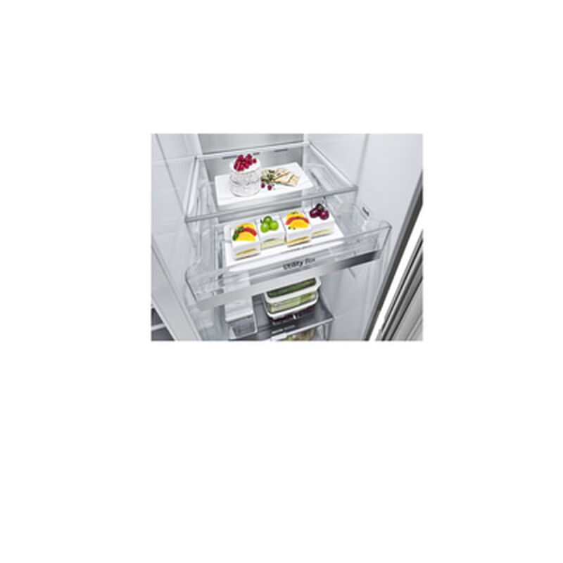 LG Side By Side Fridge 635l Instaview (silver) GC-X257CSES.ABSRLML-image 15