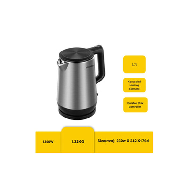 TOSHIBA Jug Kettle 1.7l KT-17DR1NMY-image 2