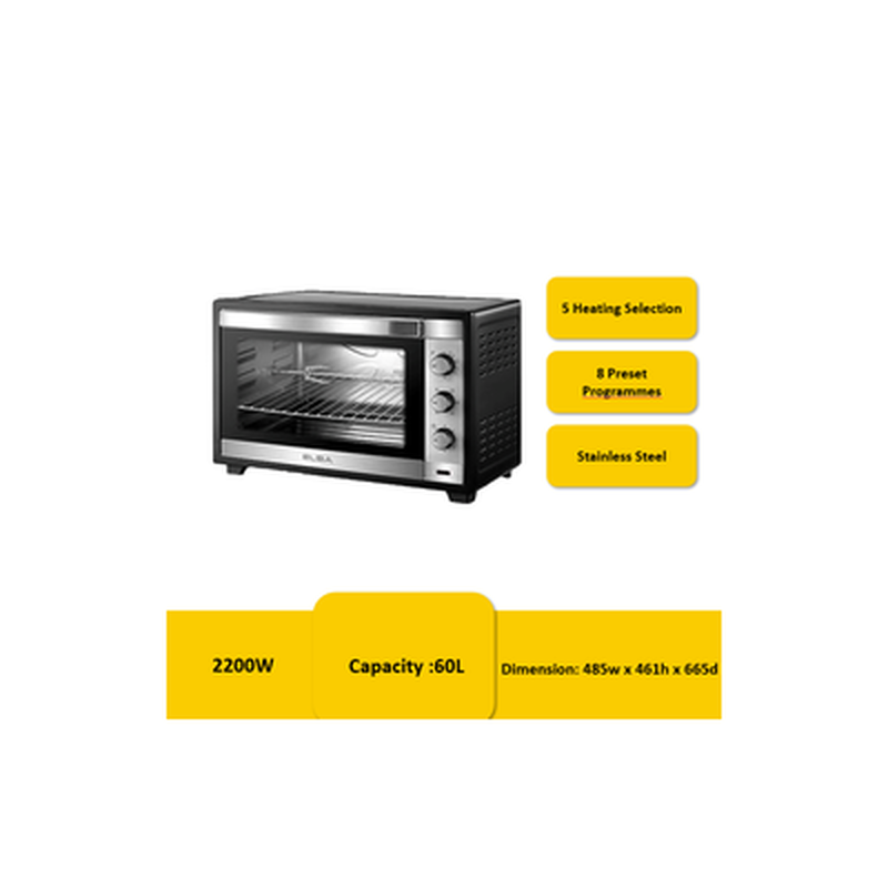 ELBA Electric Oven 60l EEO-F6020(BK)-image 4