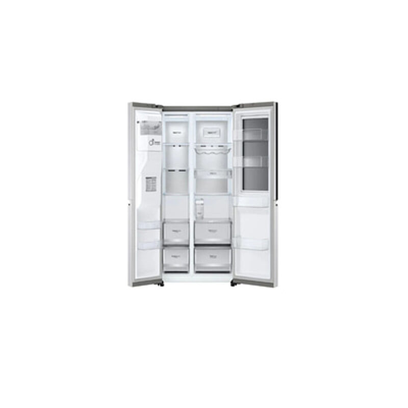 LG Side By Side Fridge 635l Instaview (silver) GC-X257CSES.ABSRLML-image 4