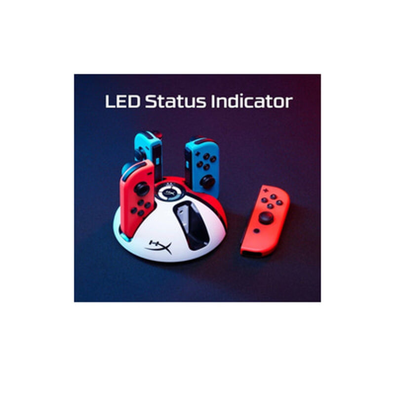 HYPER X Nintendo Switch (4 Charg) Hyperx Chargeplay Quad 2 6Y2G7AA-image 8