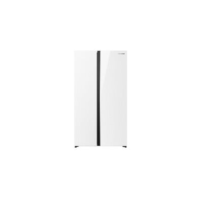 HISENSE Side By Side 660l (white Glass) RS728N4AWU