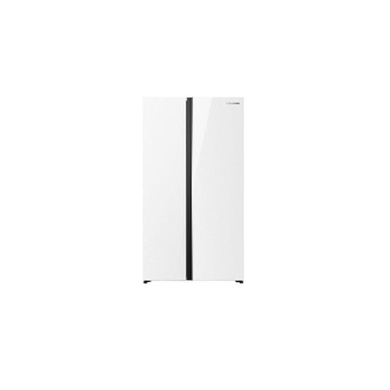 HISENSE Side By Side 660l (white Glass) RS728N4AWU-image 1