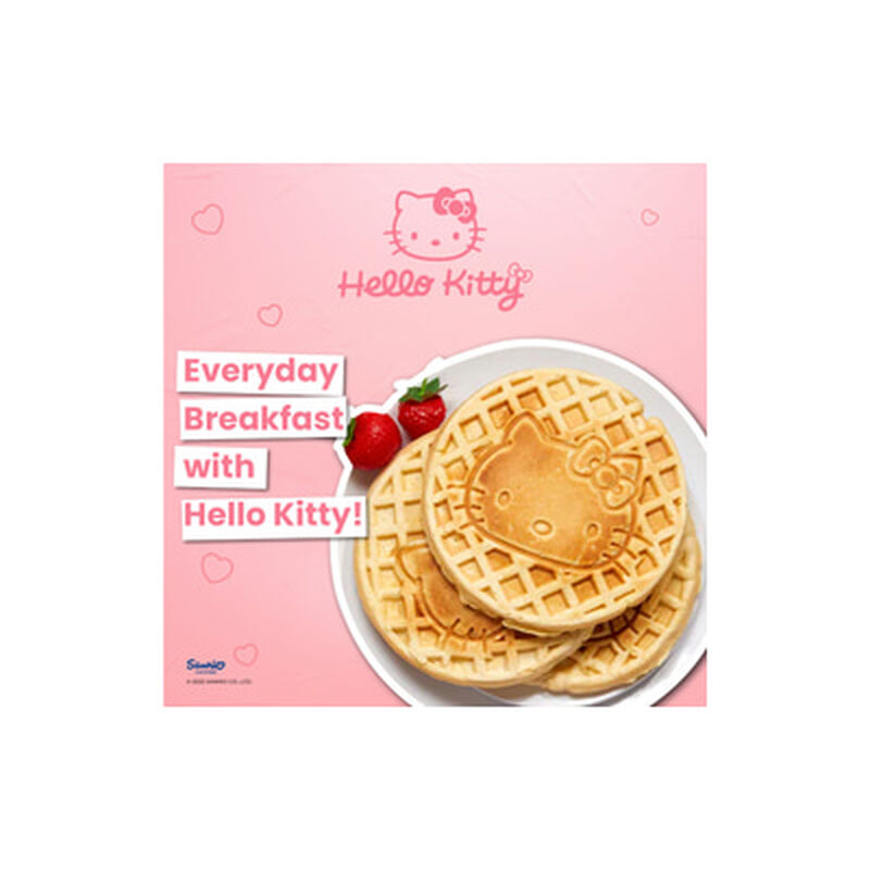 R.TAYLORS Waffle Maker Hello Kitty MW-25HK-image 2