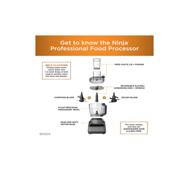 NINJA Food Processor 2.1l BN650SM-image 2