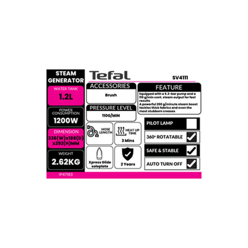 TEFAL Steam Generator SV4111-image 10