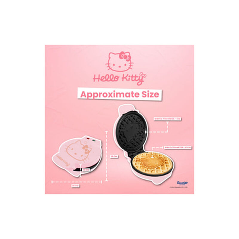 R.TAYLORS Waffle Maker Hello Kitty MW-25HK-image 6