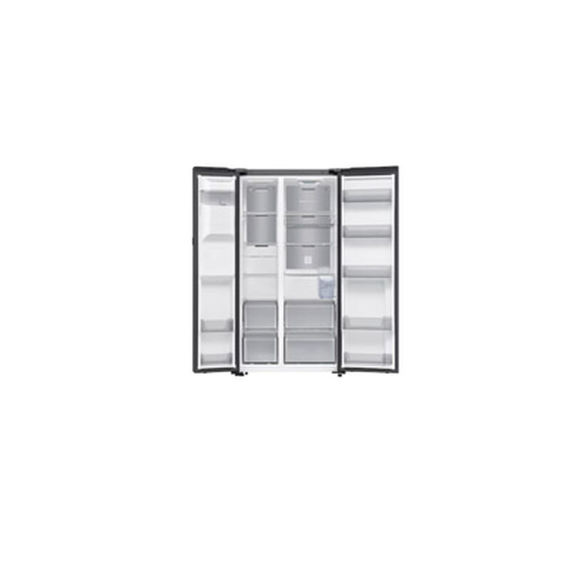SAMSUNG Side By Side Fridge 641l Ice/water Dispenser Black RS90F65DNFME-image 4