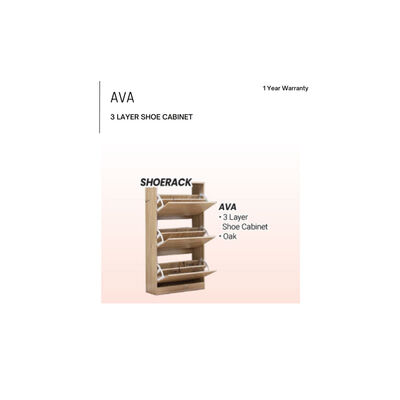 3 Layer Shoe Cabinet Shoe Cabinet AVA