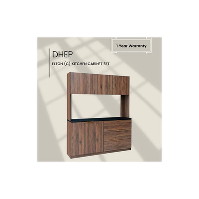 DHEP Kitchen Cabinet 5ft ELTON (C)-image null