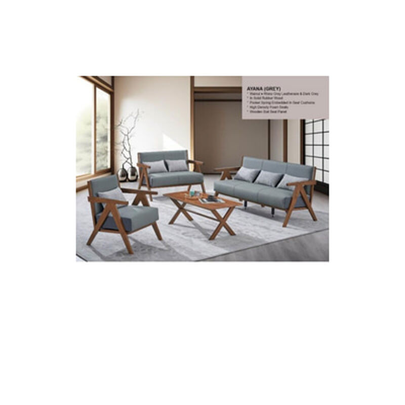 YEEGUAN 3+2+1+ct sofa leathaire-image null