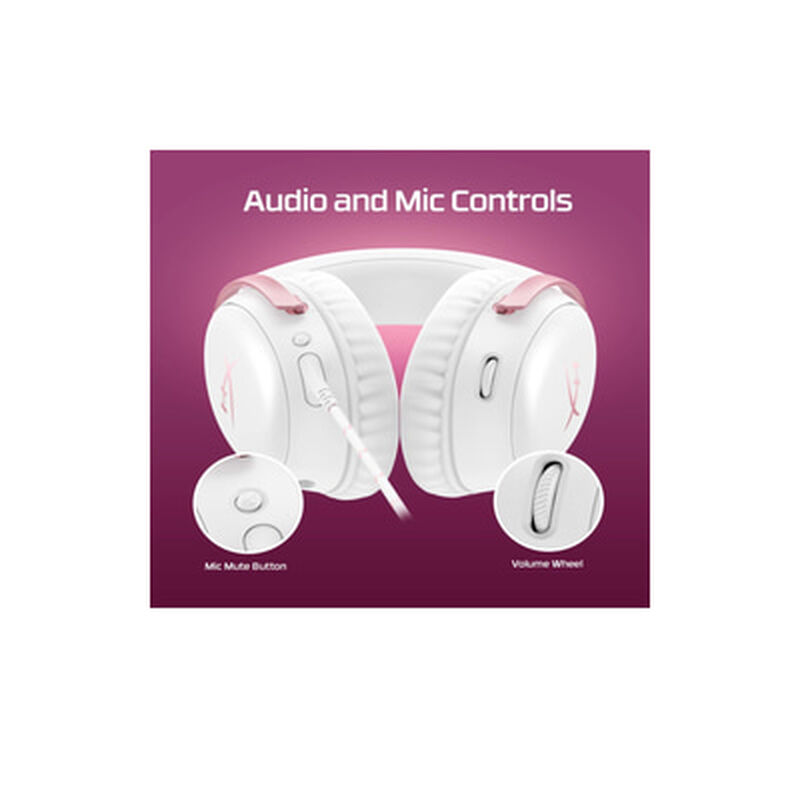 HYPER X Wired Gaming Headset Hyperx Cloud Iii Wht/pink 9W1Q4AA-image 2