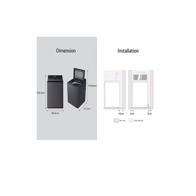 LG Top Load Washer 25kg TX2725AT9J.APBREML-image 3