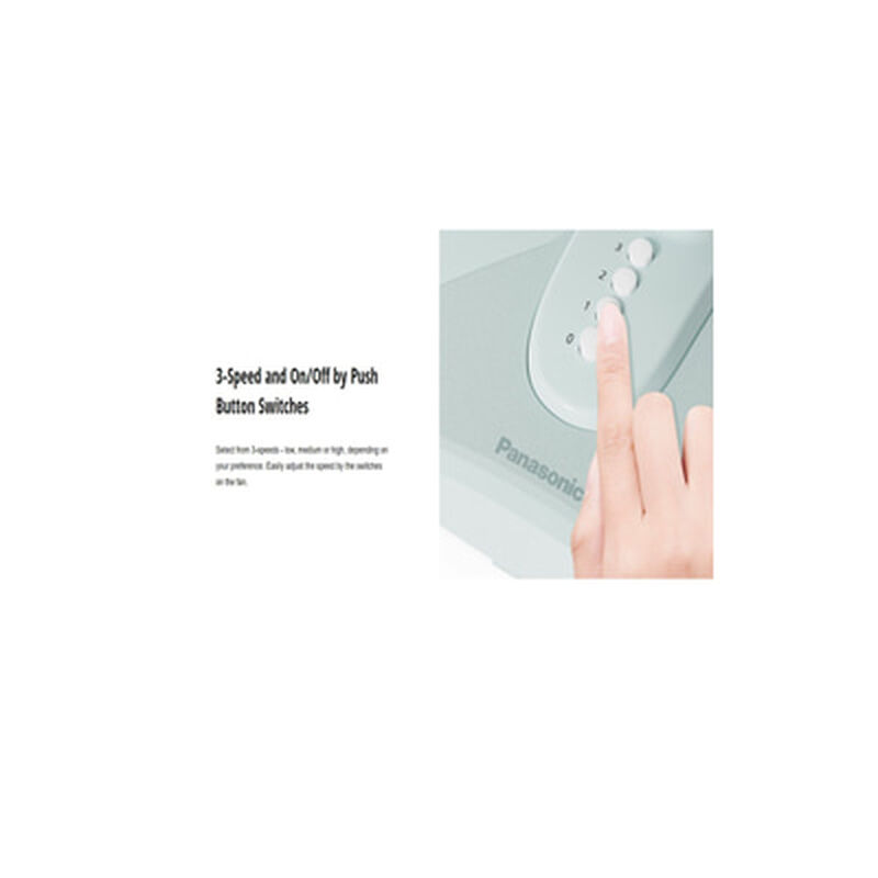 PANASONIC 12in table fan-image 3