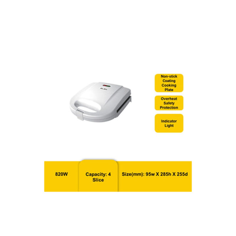 ELBA Sandwich Maker ESM-G7020/7021(WH)-image 2