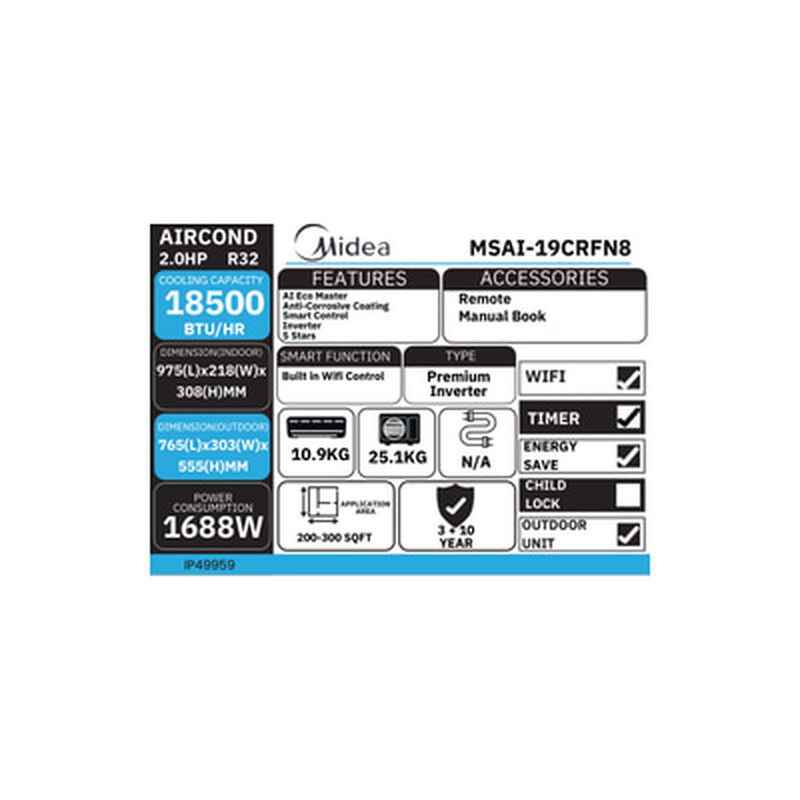MIDEA Split air cond-image 4
