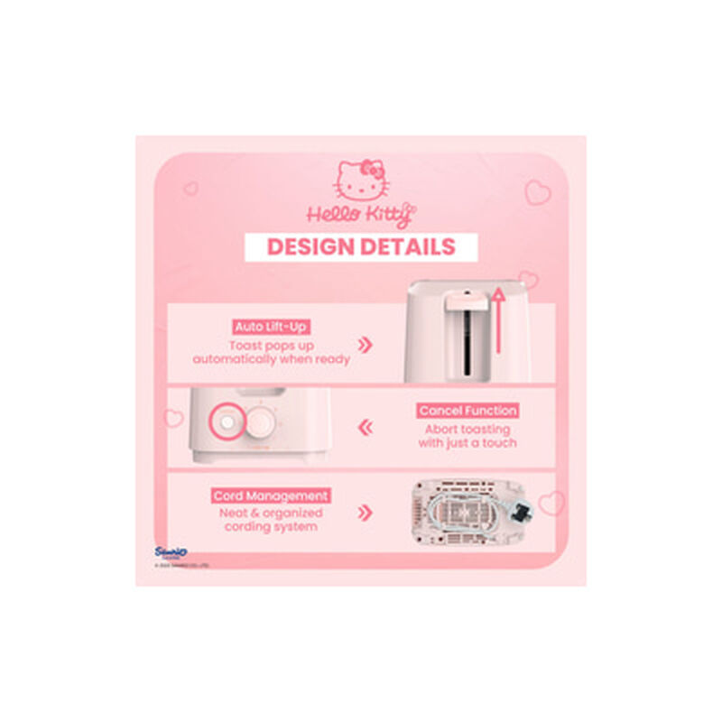 R.TAYLORS Toaster Hello Kitty T1HK-image 6