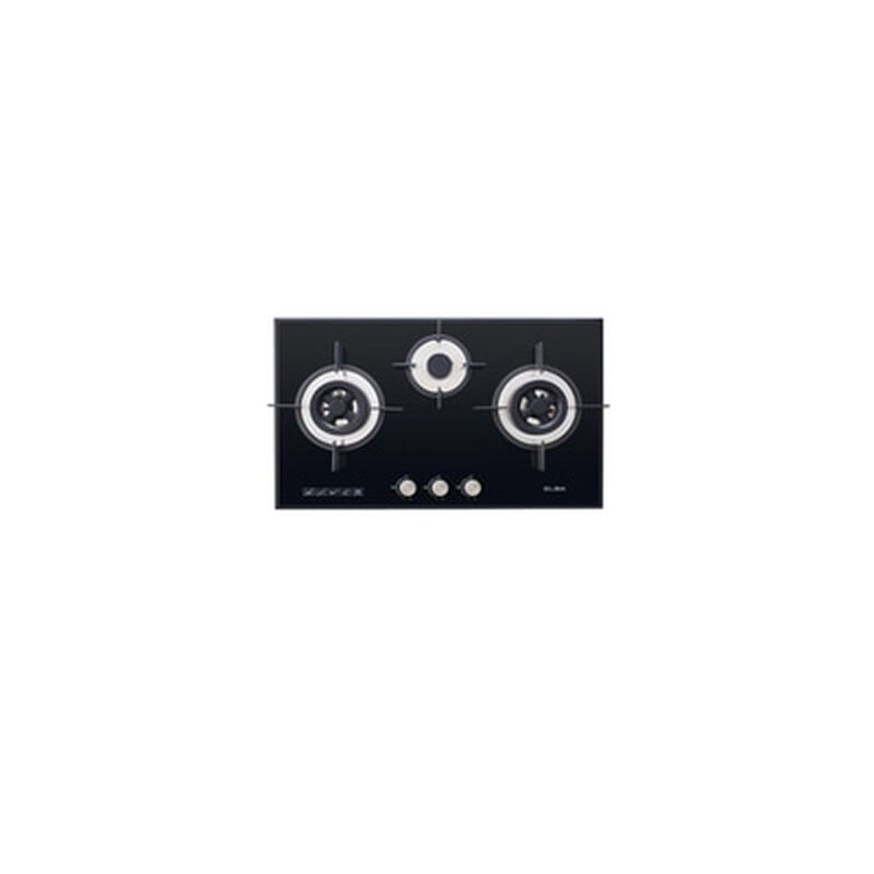 ELBA Built In Glass Hob 3 Burner EGH-K8943G(BK)-image 1