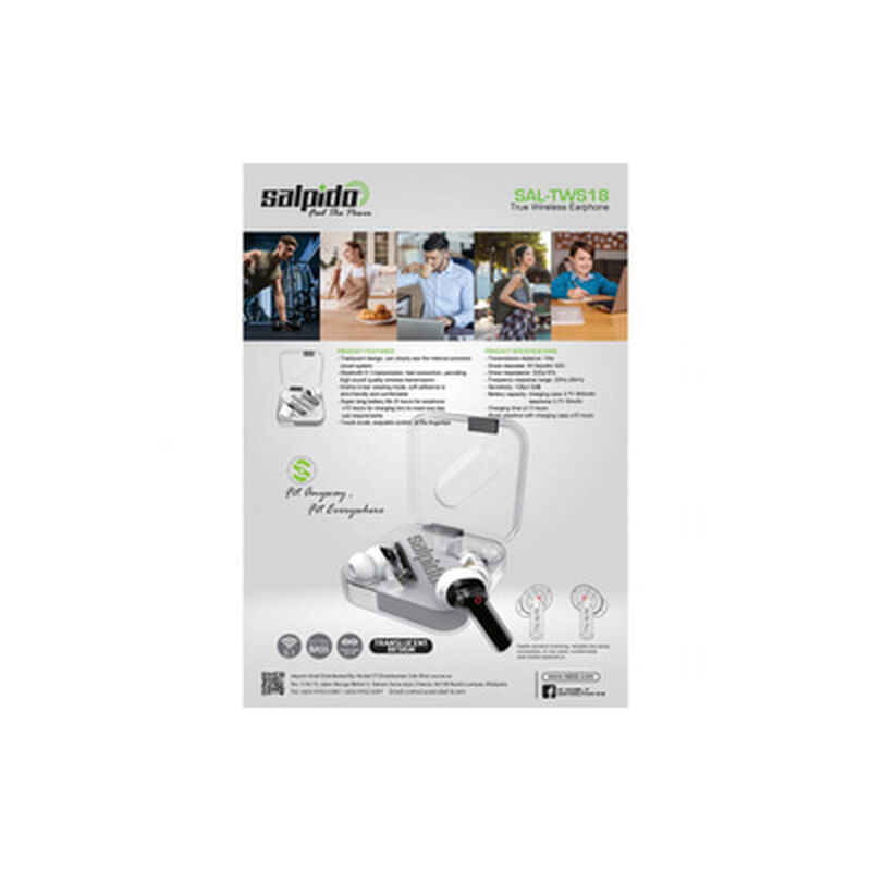 SALPIDO Tws Gaming Earbud TWS-image 4