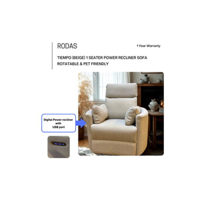 RODAS Pf power recliner sofa-image 1
