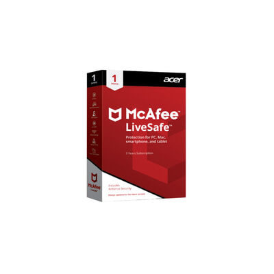 ACER Mcafee Livesafe 3 Yrs 1 Device MCAFEE