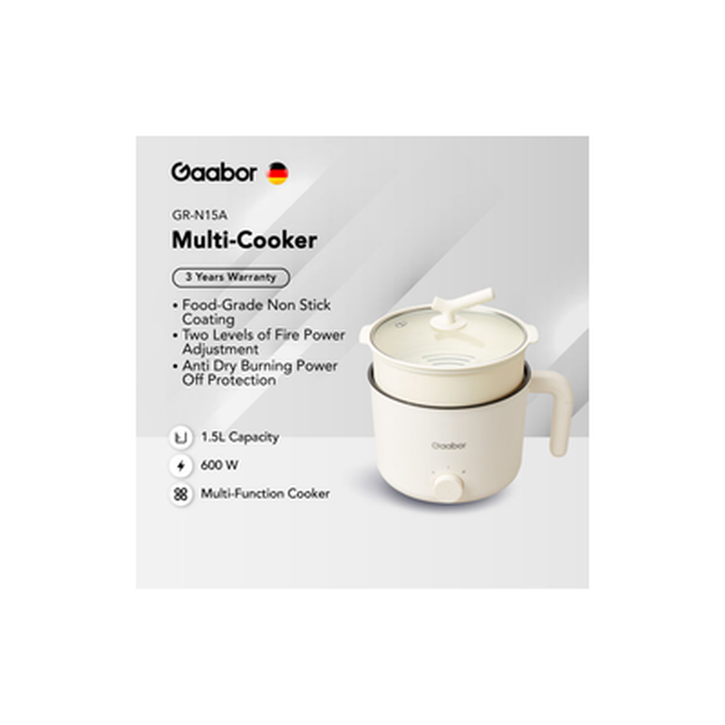 GAABOR Multi Cooker 1.5l GR-N15A-image 2