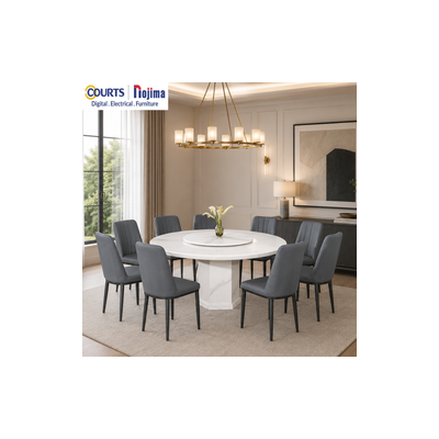 ND Ml Rnd150x150cm 1+8marble Grey Color NAMBA (GREY)