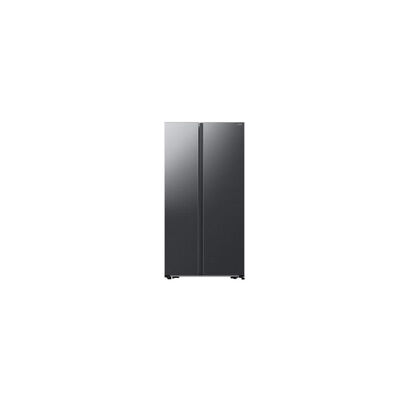 SAMSUNG Side By Side Fridge 603l Gentle Black Matt RS57DG4000B4ME