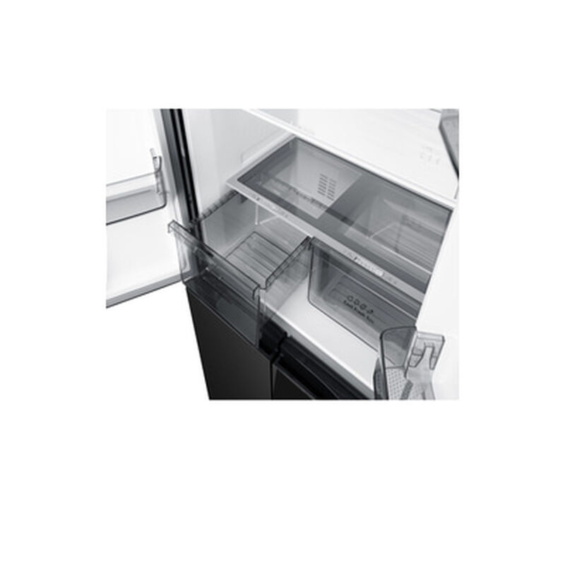 HISENSE 4 Door Fridge 530l (black Glass) RQ556N4ABU-image 3