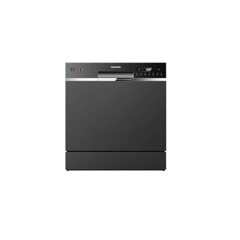 TOSHIBA Tabletop Dishwasher 8 Setting Blk DW-FL22T1(B)-MY-image 1