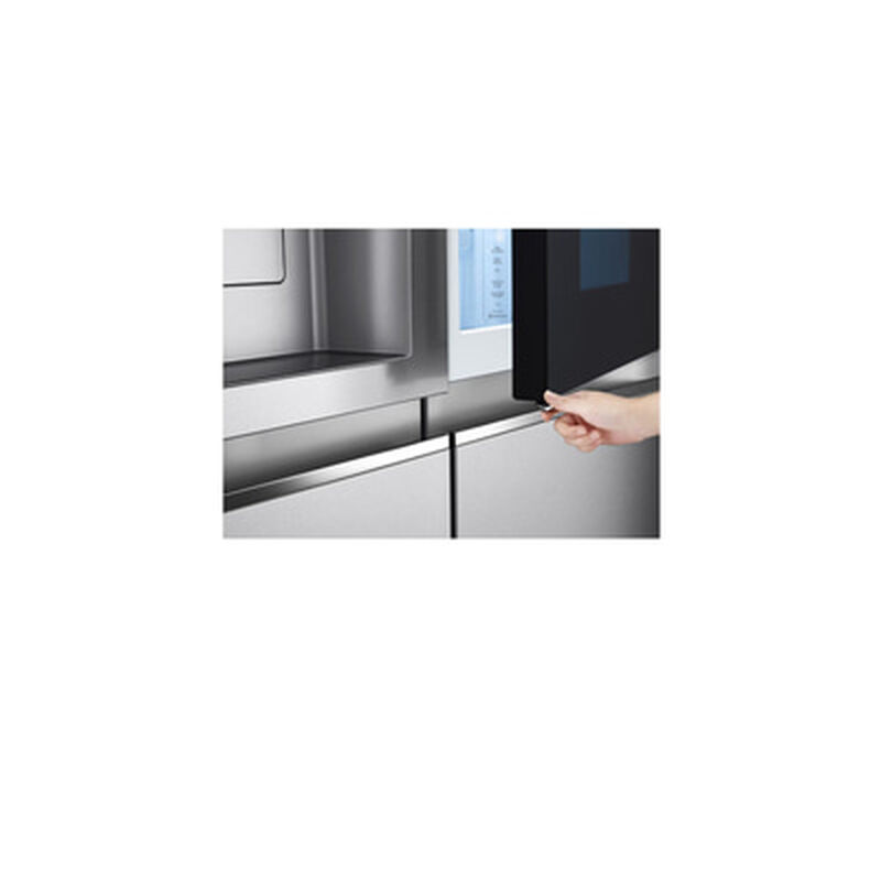 LG Side By Side Fridge 635l Instaview (silver) GC-X257CSES.ABSRLML-image 12
