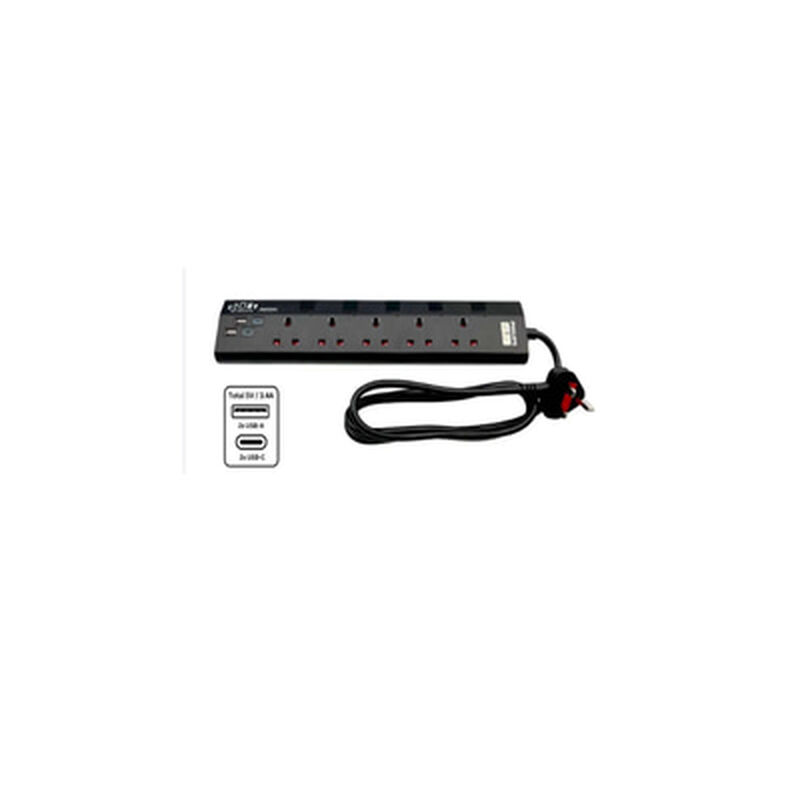 PHILIPS 5 Way Socket Protection PLP-CHP4752BA/68-image 1