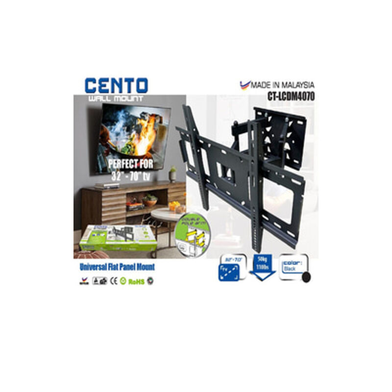 CENTO Tv Bracket 40-75in Full Motion CT-LCDM4070-image null