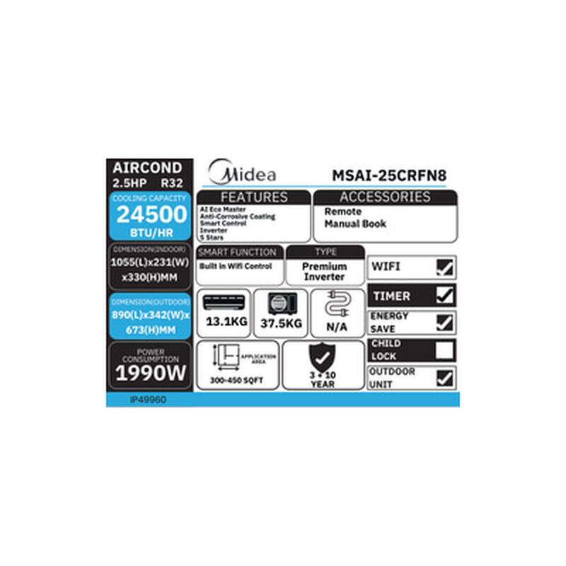 MIDEA Split air cond-image 4