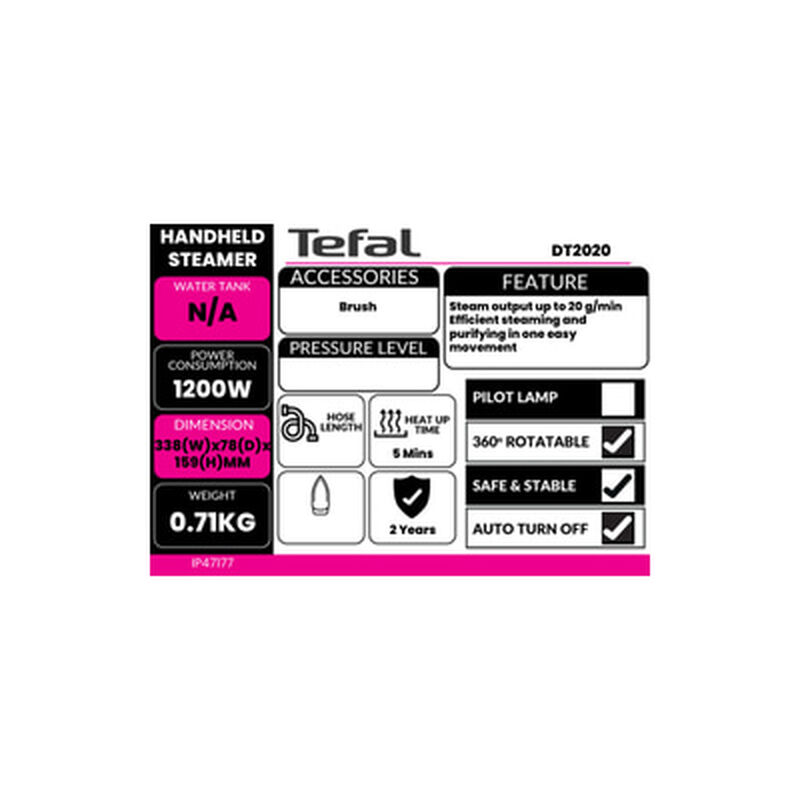 TEFAL Handy steamer-image 8