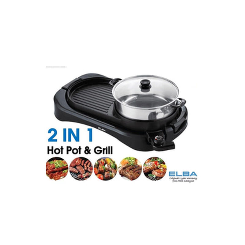 ELBA Table Top Grill EGL-K3051(BK)-image 2